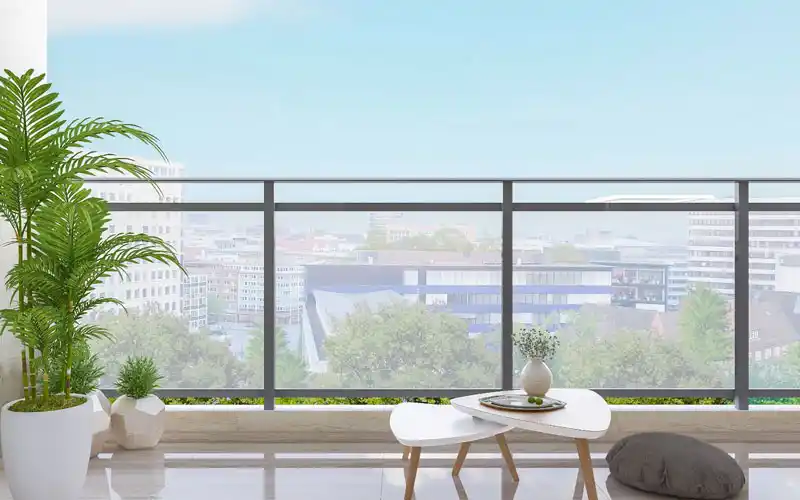 Glass Balcony Fabrication Services In Delhi